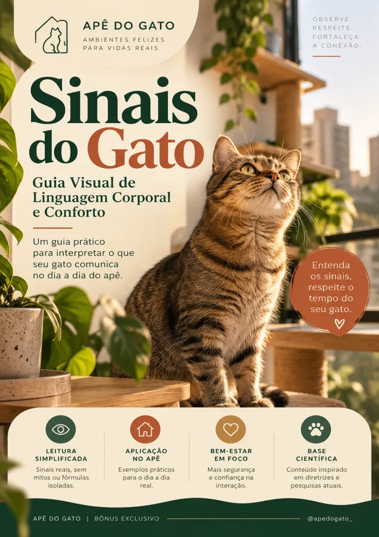 Capa real do bônus Sinais do Gato